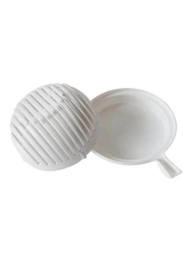 Salad Cutter Bowl 60 Seconds Salad Maker White 10.6 x 20.6 x 18.8cm - Image 1