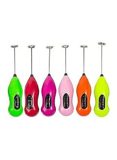 Mini Handy Coffee Milk Drink Electronic Mixer Stirrer Multicolour 27.4 x 8.3 x 4.7cm