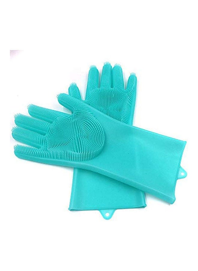 Gloves Pair To Clean Kitchen Tool Multicolour 18.6 x 17.6 x 4.6cm - Image 2