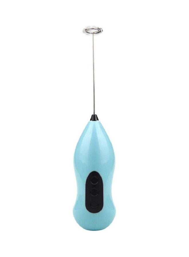 Mini Handle Whisk Mixer Foamer Maker Blue 27.5 x 7.8 x 4.5cm