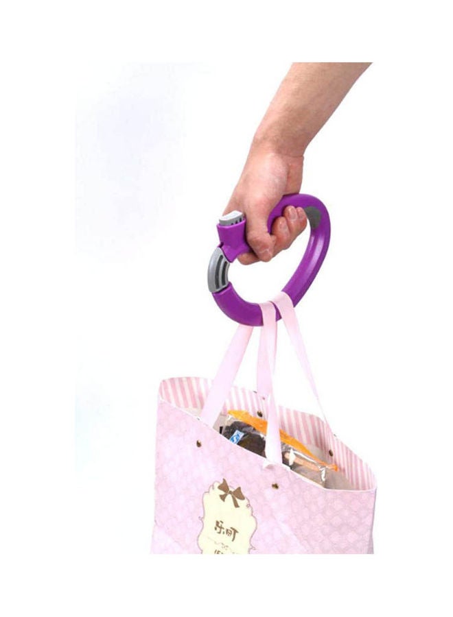 Generic - Grip Shopping Grocery Bag Grips Holder Handle Carrier Tool Pink 21 x 12 x 12cm - Image 1