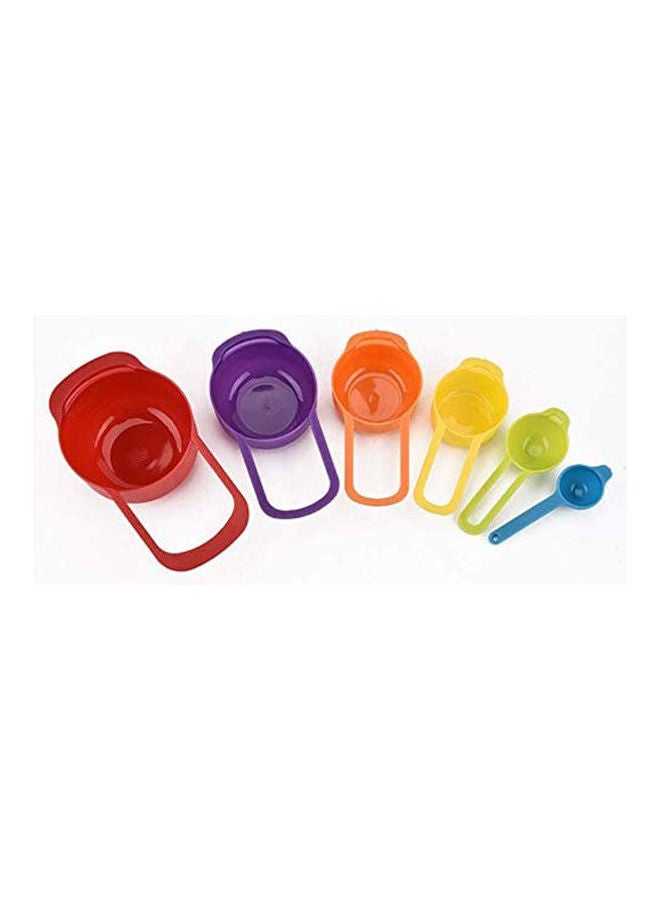 Generic - Multi Color Polypropylene - Measuring Cups & Jugs Multicolour 23 x 11 x 5.3cm - Image 1