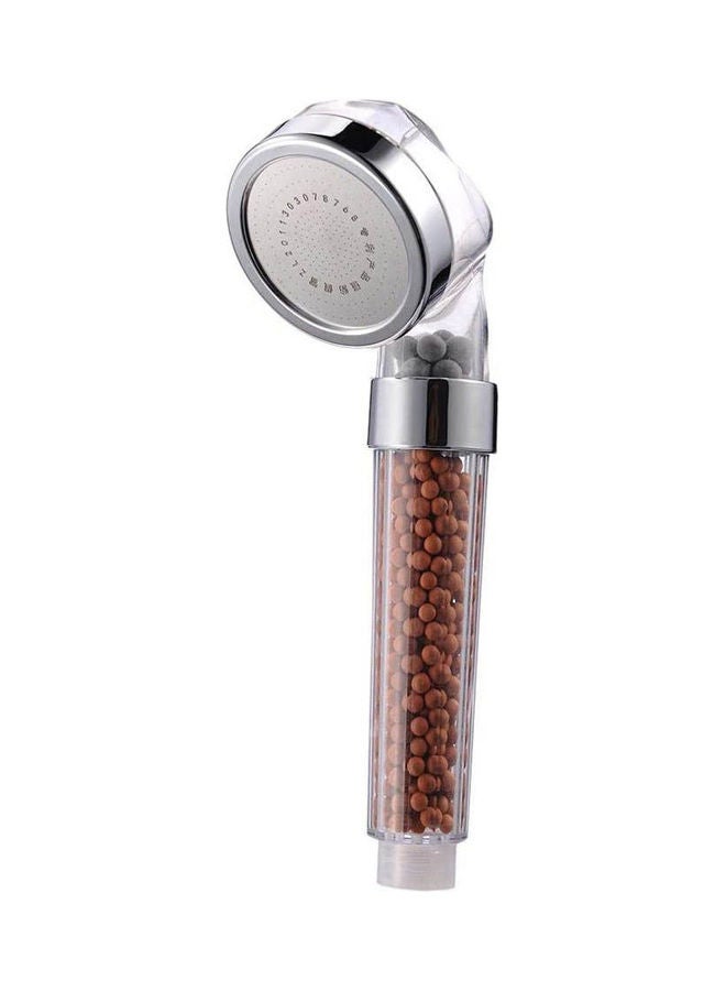 Spa Tormaline Shower Head Silver 27 x 13.4 x 5.4cm