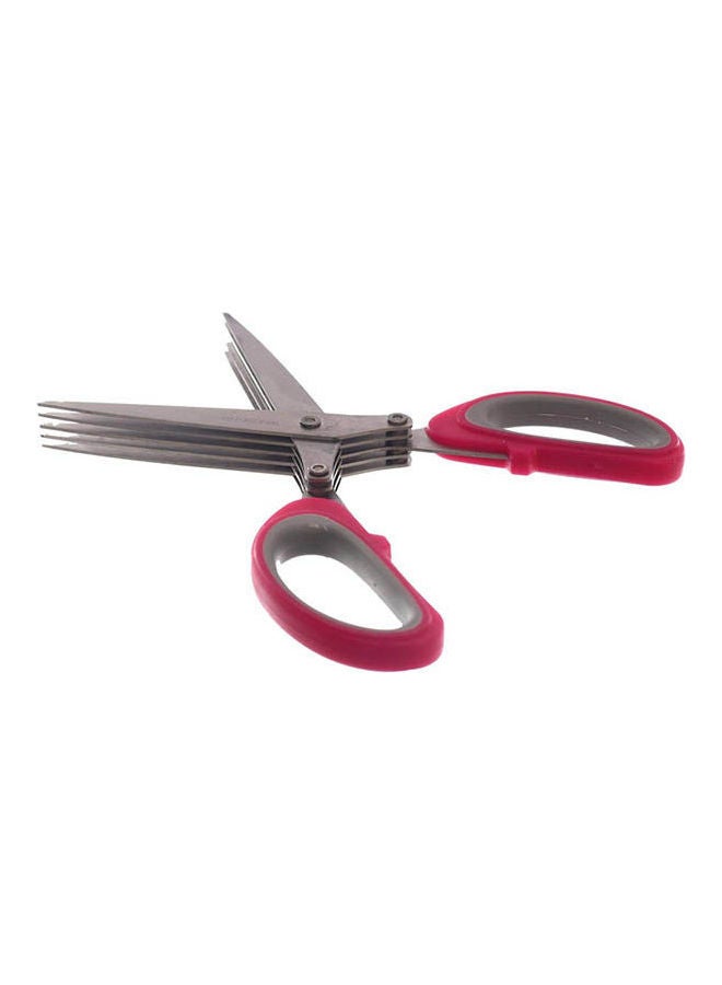 كينج جراي مقص مصنوع من الفولاذ المقاوم للصدأ متين مع مقبض بلاستيكي للمطبخ - Image 2