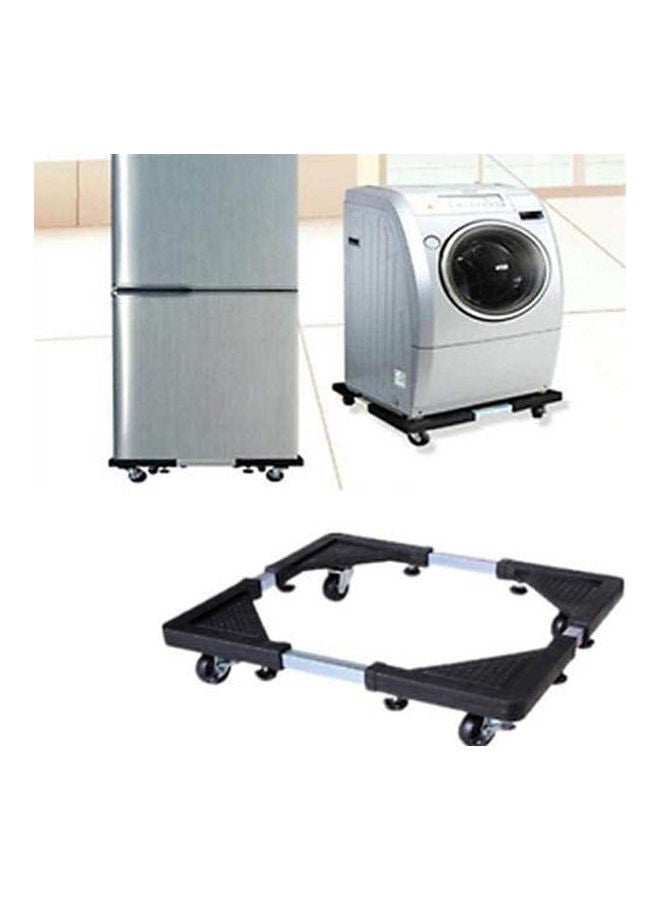 Multi Functional Stand For Washing Machine, Dryer And Refrigerators Black