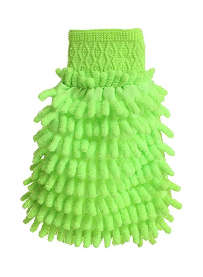 Chenille Glove, Lime Green - Image 1