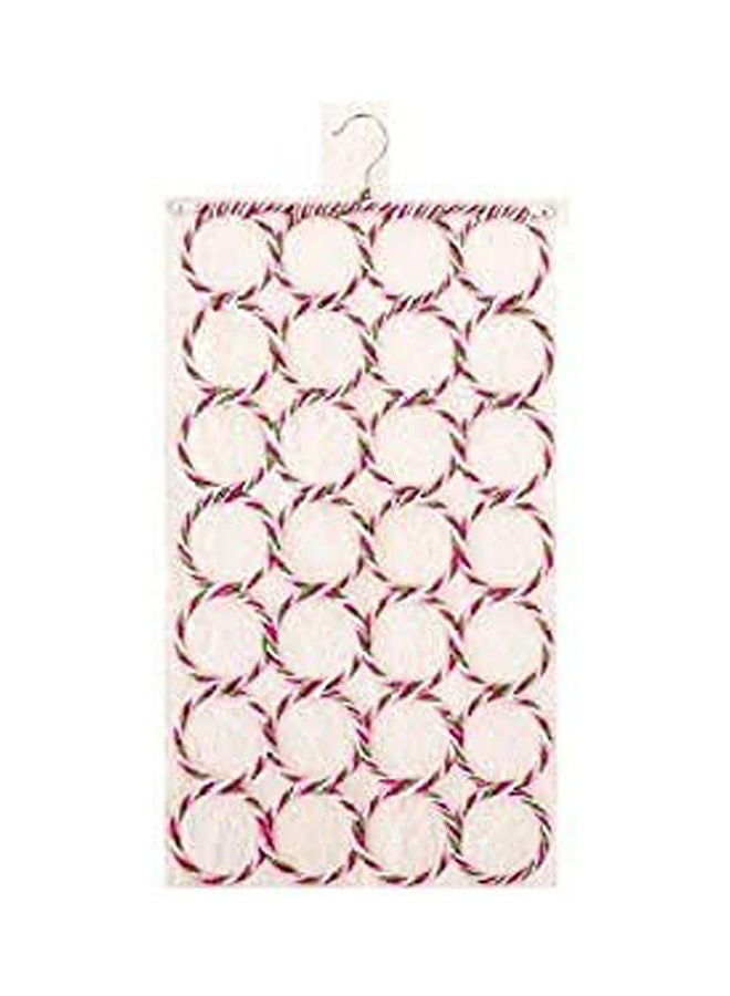 Generic Scarf Organizer 28 Holes Multicolour 