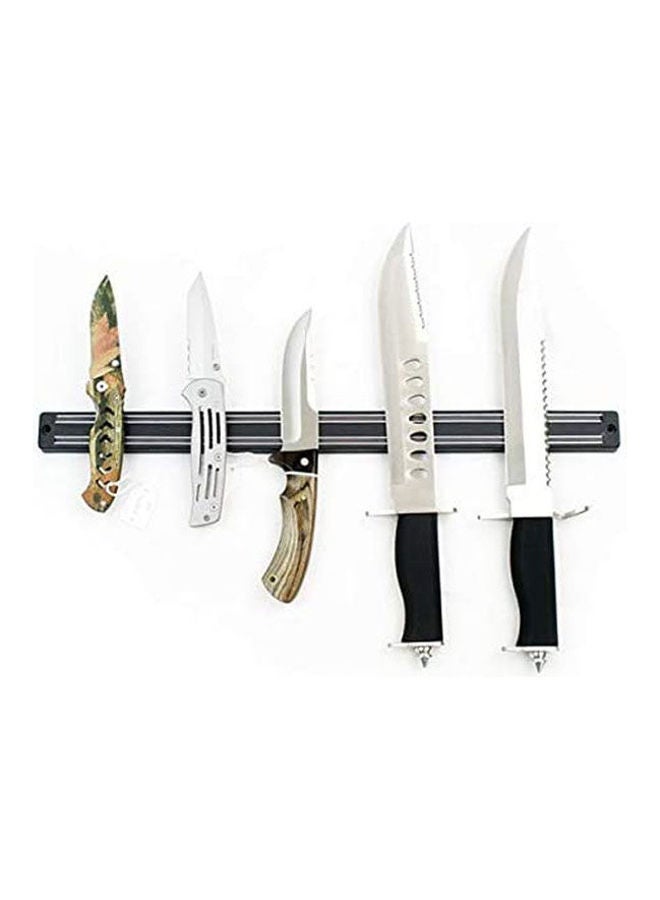 Magnetic Knife Holder Holder And Developer Knives Organizer Black 