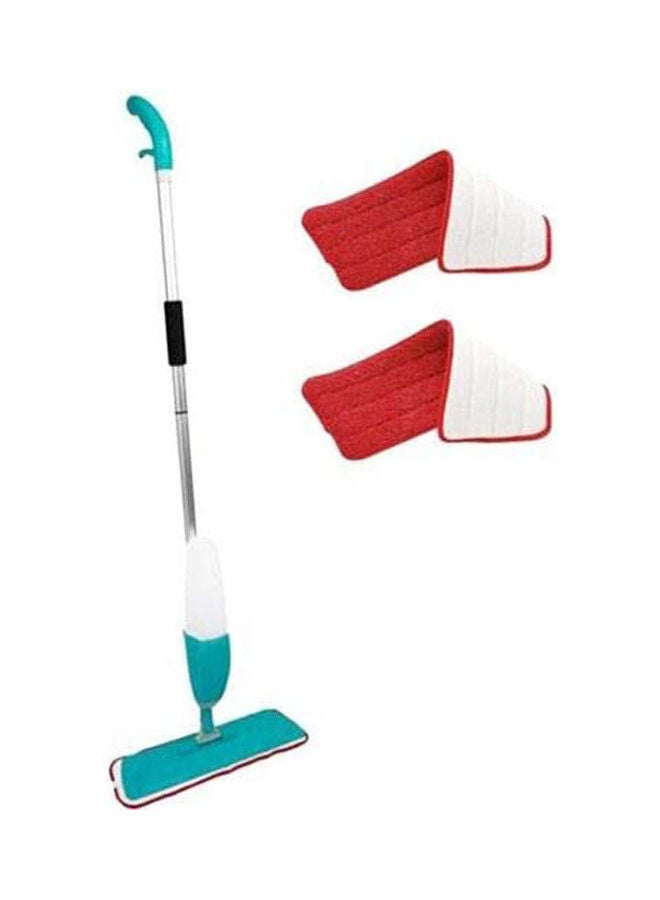 Microfiber Spray Mop -With 2 Free Towels Blue 0.85Liters