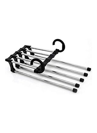 5 In 1 Hangers For Pants And Handkers Silver 34cm - v1650543726/N53232854A_1
