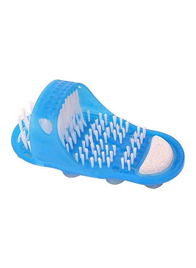 Foot Brush Foot Cleaning Bristle Slipper Washer Blue  - Image 1