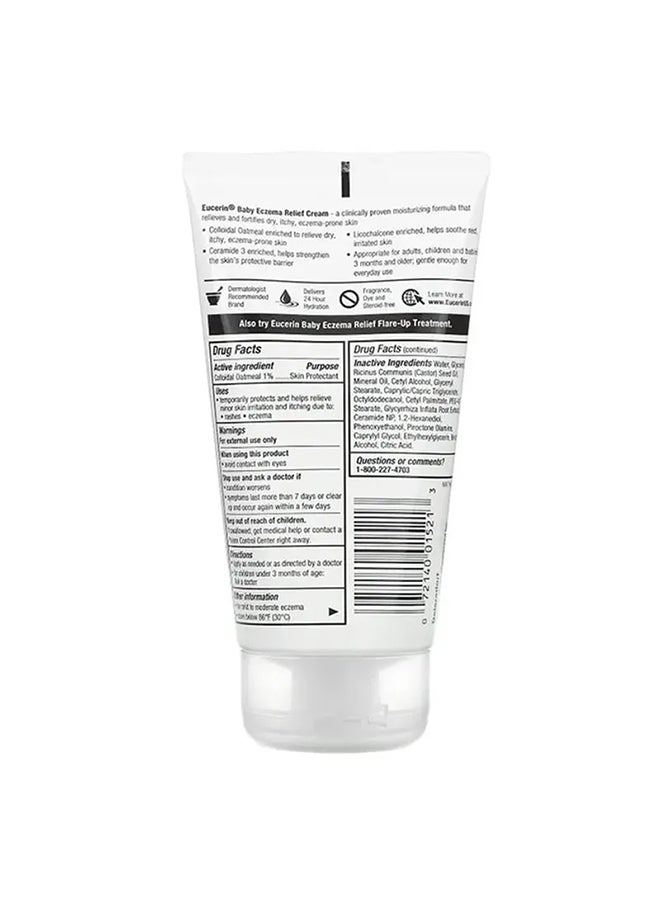 Eucerin - Eczema Relief Body Cream for Gently Moisturizes Skin, Organic Skincare Routine, 141g - Image 1