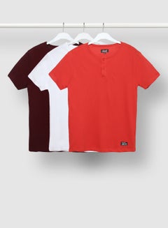 Red/White/Maroon