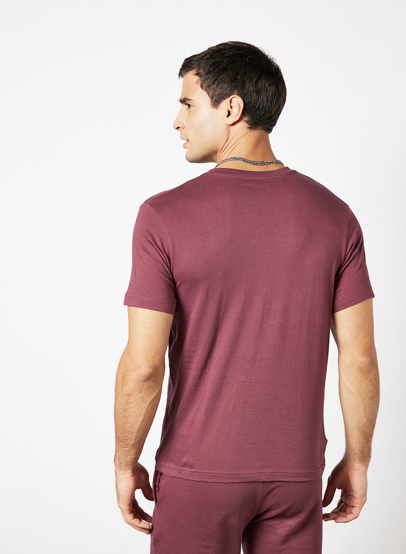 2 Pack Back V-Neck T-Shirt Dark Green/Maroon - v1650567974/N48779884V_4