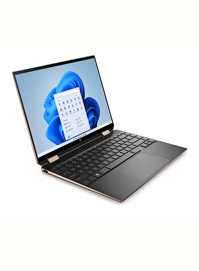 HP - Spectre x360 Convertible (Upgraded Version) Laptop 14-ea1016nx With 13.5-Inch WUXGA+ Display, Core i7-1195G7 Processor / 16GB RAM / 512GB SSD / Intel Iris Xe Graphics / Windows 11 Home / English/Arabic Nightfall Black - Image 1