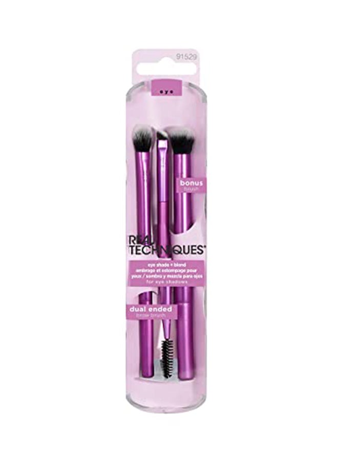 Eye Shade And Blend Brush Set Purple/Black - v1650612583/N31489438A_1