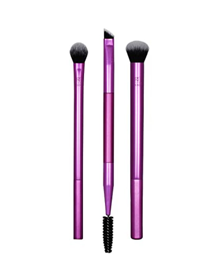 Eye Shade And Blend Brush Set Purple/Black - v1650612583/N31489438A_3