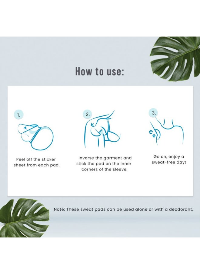 Sirona Pack Of 24 Underarm Sweat Pads White - Image 5