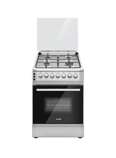 AFTRON 4 Gas Burners Cooker AFGR6075SFSD Black / Silver 
