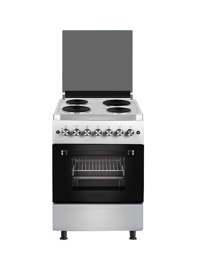 Electric Cooker 4 Burner Hotplate With Electric Oven AFHP6080BS Black / Silver