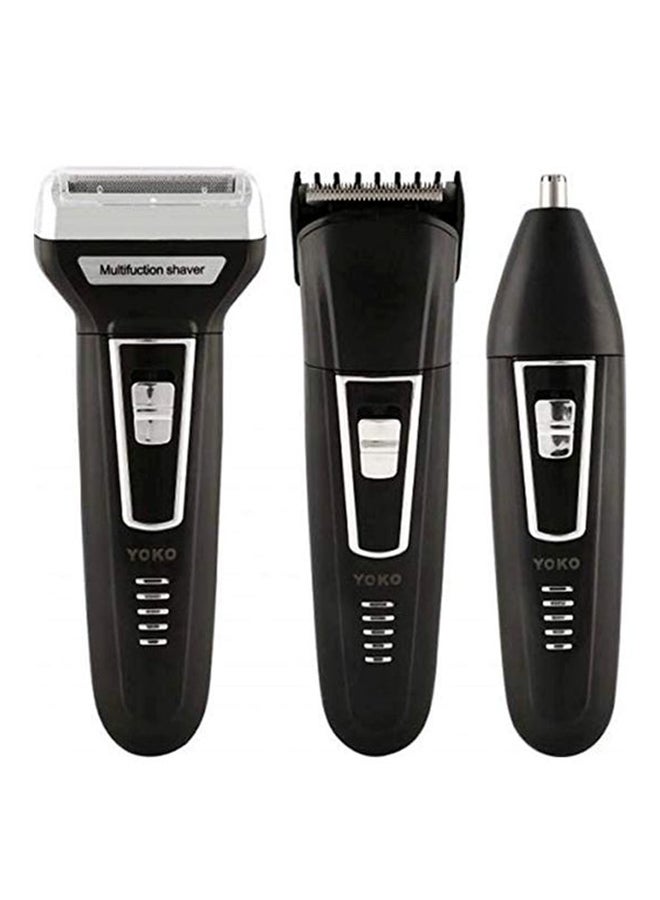 YOKO YK-6558 3 In 1 Clipper And Trimmer Black 