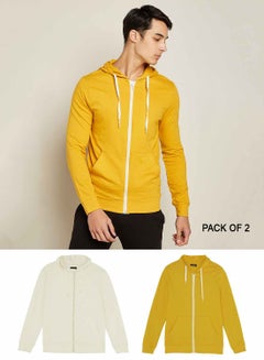 Mustard/Fog White