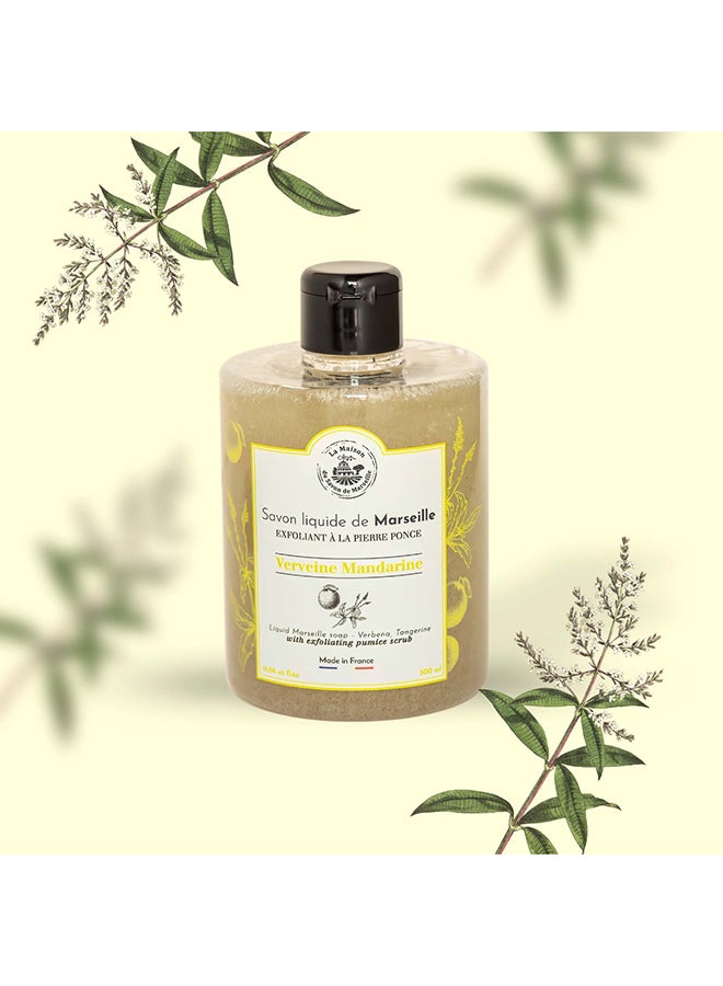 La Maison du Savon de Marseille Verveine Mandarine Extrafoliate Liquid Soap Multicolour 500ml  - Image 2