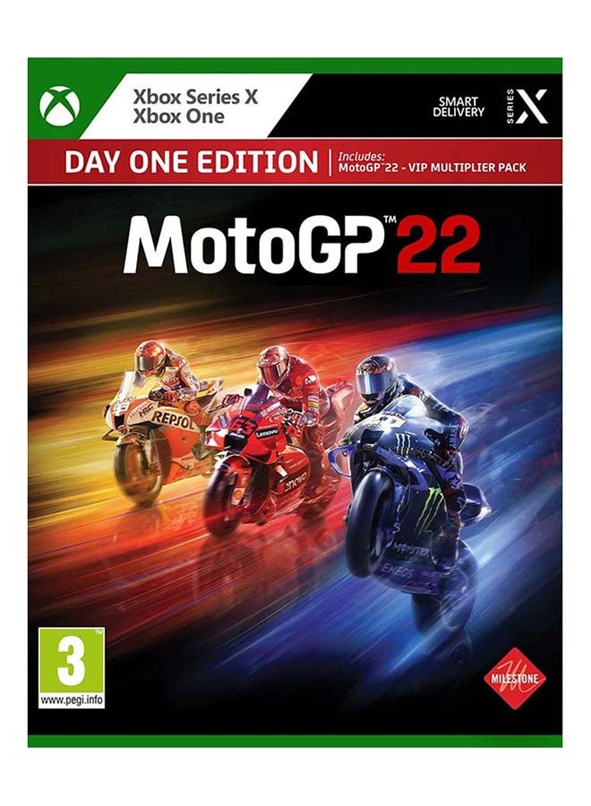 مايلستون لعبة Motogp 22 Day One Edition - racing - xbox_series_x  - Image 1
