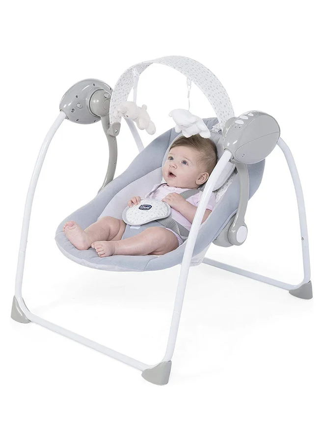 Chicco Swing Relax & Play 0-6M, Cool Grey