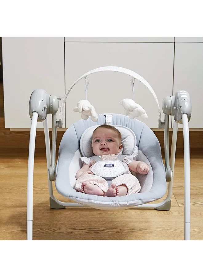 Chicco Swing Relax & Play 0-6M, Cool Grey