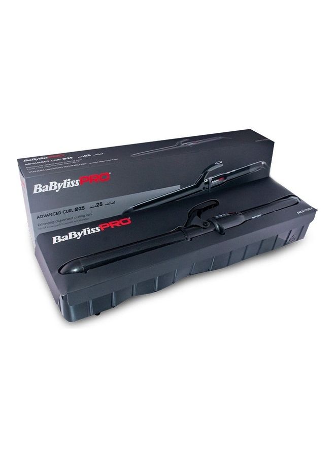 BaByliss Extra Long Curling Iron, 25 mm Silver 0.8kg - Image 1