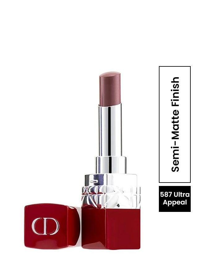 ديور أحمر الشفاه الغير لامع ألترا روج من روج ديور 587 ألترا أبيل - Image 1