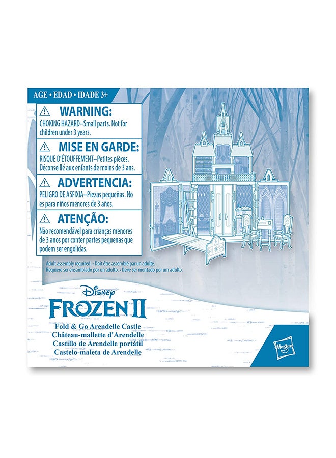 Disney - Frozen Fold And Go Arendelle Castle Playset Inspired By Frozen 2 Movie, Portable Play - Toy For Kids Ages 3 And Up 11.4x48.3x38.1cm - Image 1