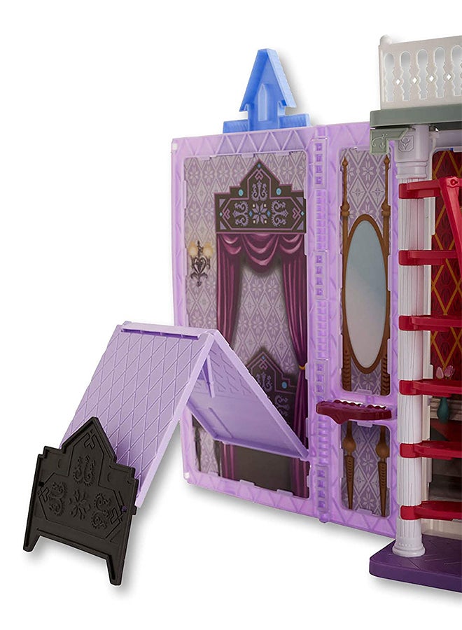 Disney - Frozen Fold And Go Arendelle Castle Playset Inspired By Frozen 2 Movie, Portable Play - Toy For Kids Ages 3 And Up 11.4x48.3x38.1cm - Image 1