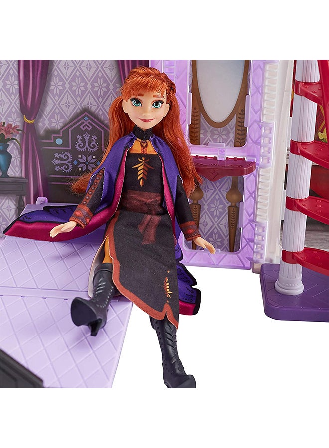 Disney - Frozen Fold And Go Arendelle Castle Playset Inspired By Frozen 2 Movie, Portable Play - Toy For Kids Ages 3 And Up 11.4x48.3x38.1cm - Image 1
