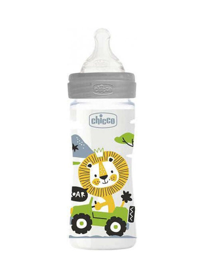 Chicco Glass Baby Feeding Bottle 2M+