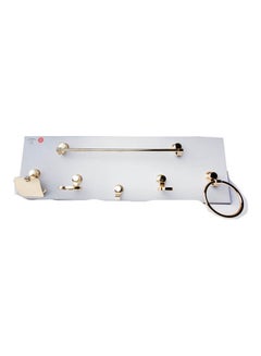 Siag Bathroom Accessories Set 2 Gold  - Image 1