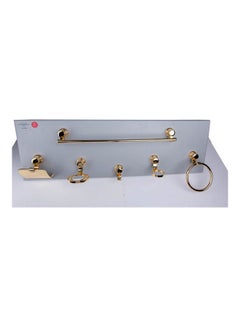 Siag Bathroom Accessories Set 2 Gold  - Image 2