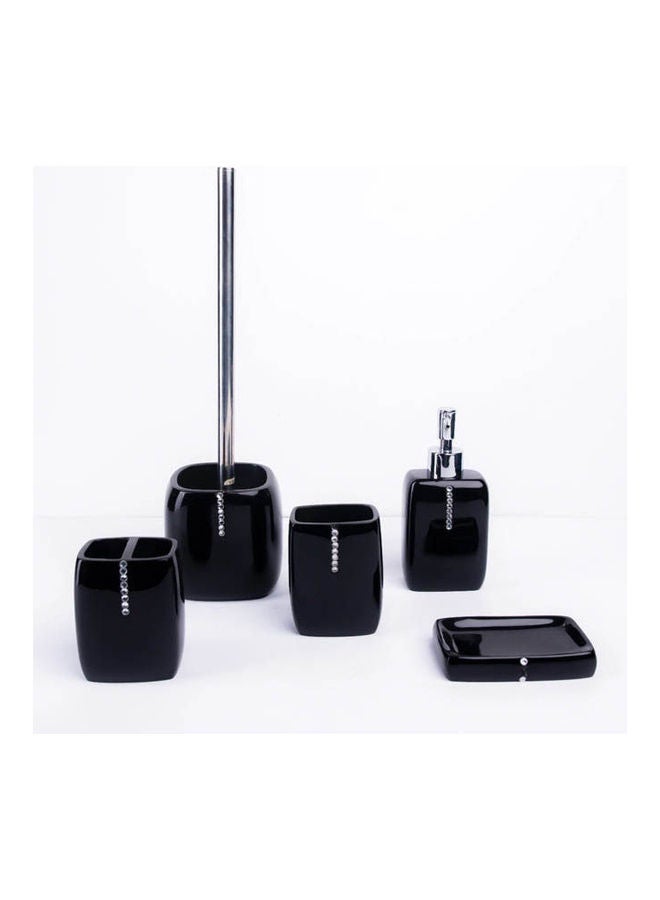 Bathroom Accessories Set Errn 0287 Black  - Image 2