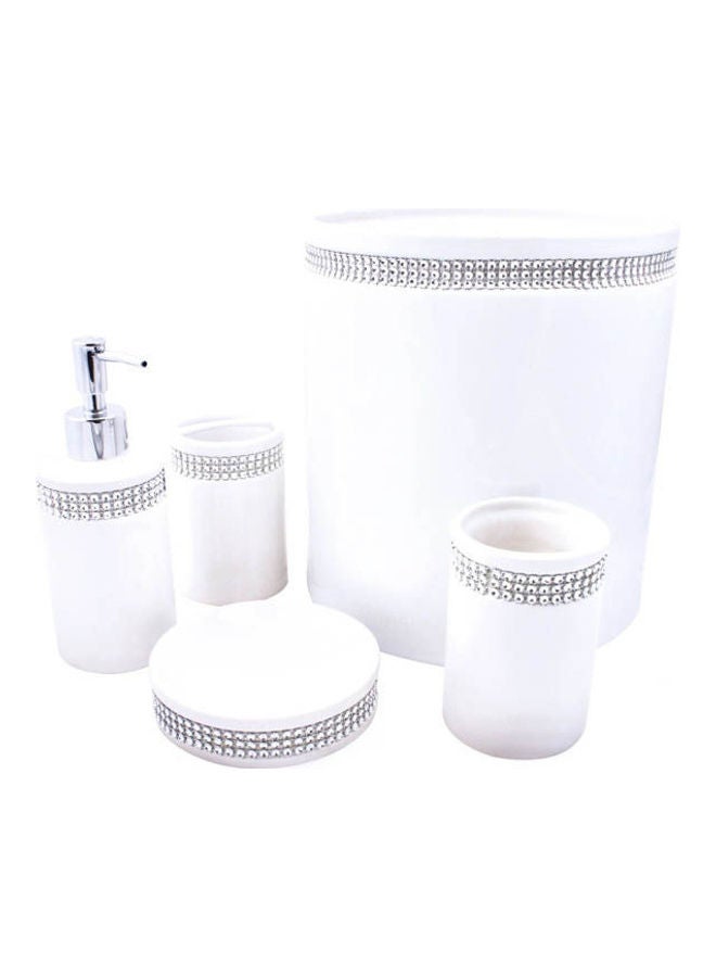 Bathroom Accessories Set Errn 0308 White 