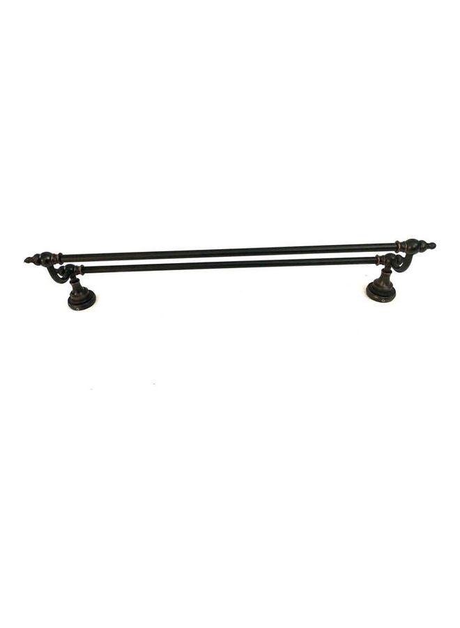 سياج Double Towel Bar 17525 Black  - Image 2