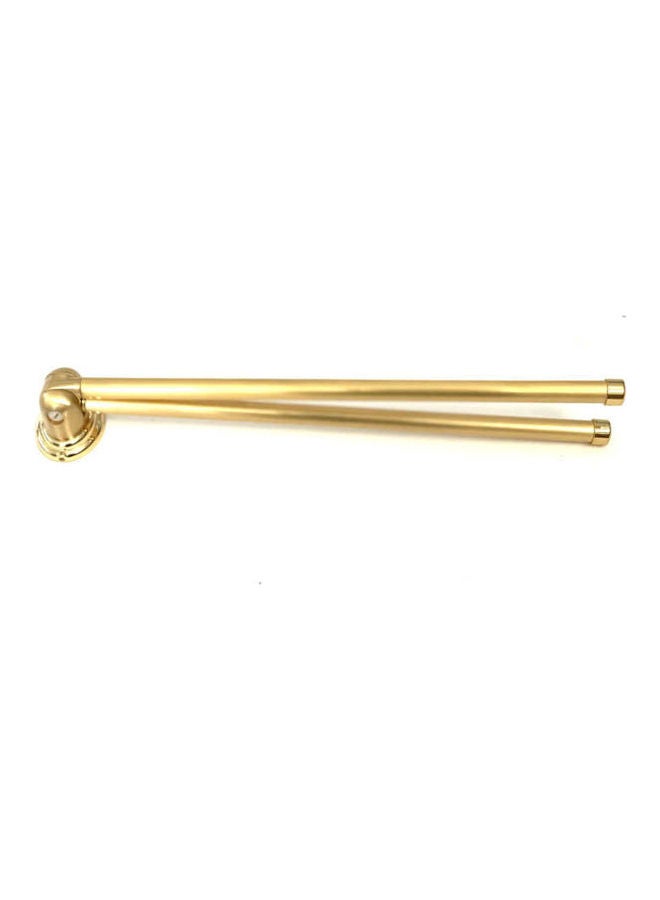 Double Towel Bar 5502 Gold  - Image 1