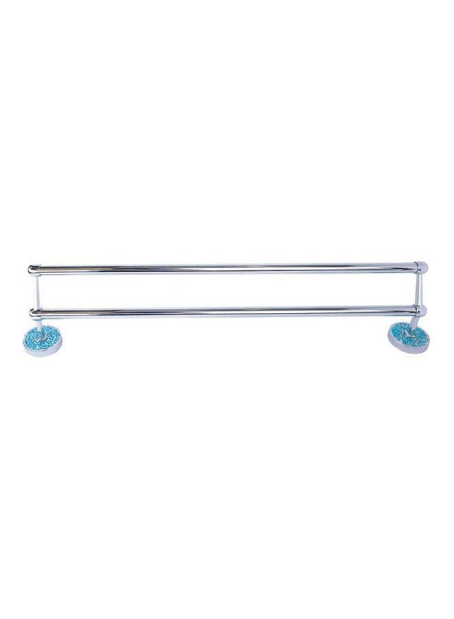 Double Towel Bar 60925 Silver 