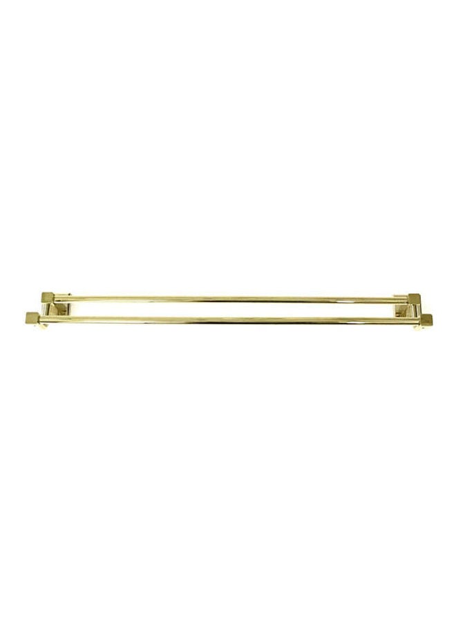 Double Towel Bar 80225 Gold  - Image 1