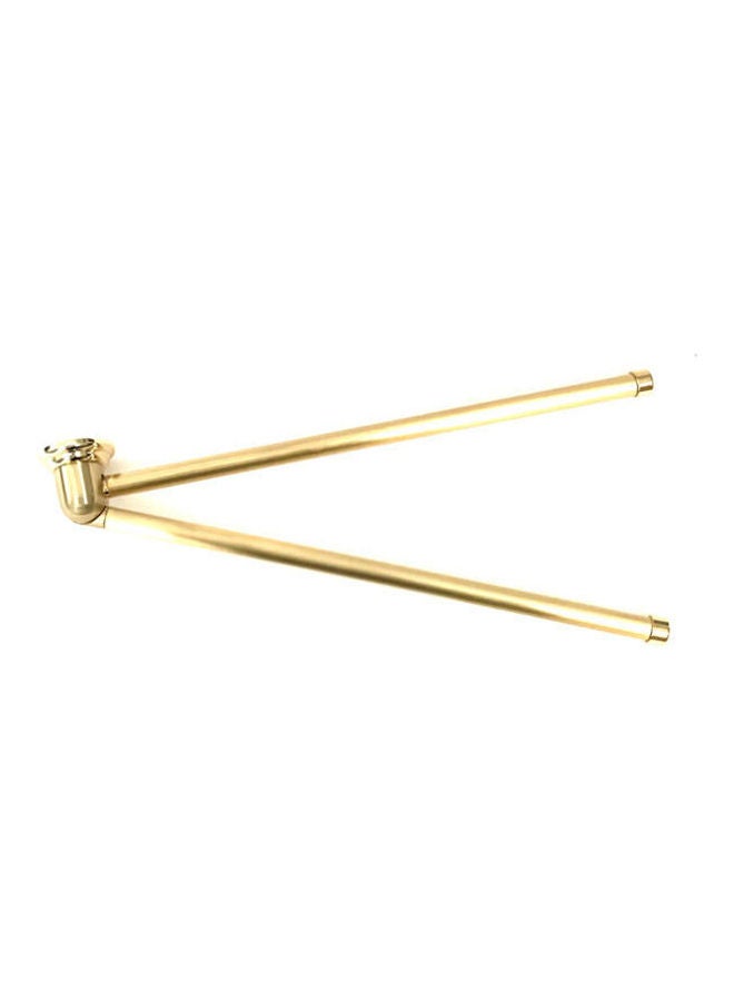 Double Towel Bar 5502 Gold  - Image 2