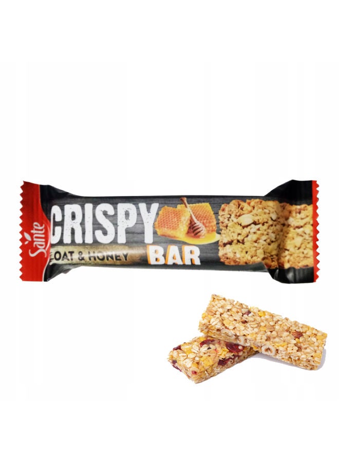 Sante Crispy Oat & Honey Granola Bar 40grams 