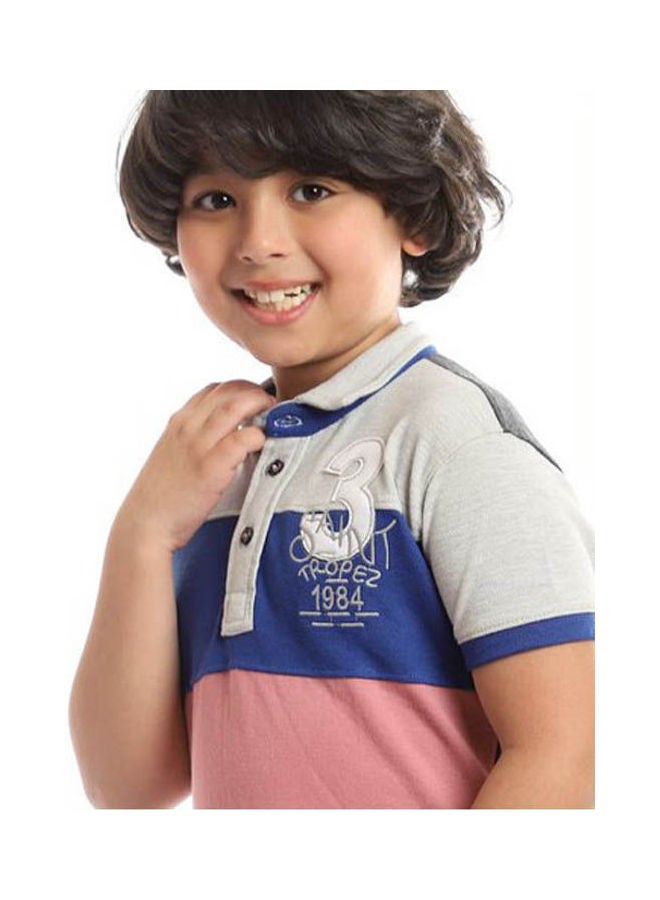 Caesar Collared Neck Polo Shirt Multicolour  - Image 2