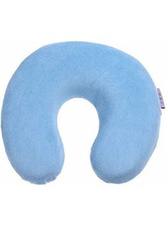Generic Foam Neck Rest Travel Pillow- U Shaped combination Blue 