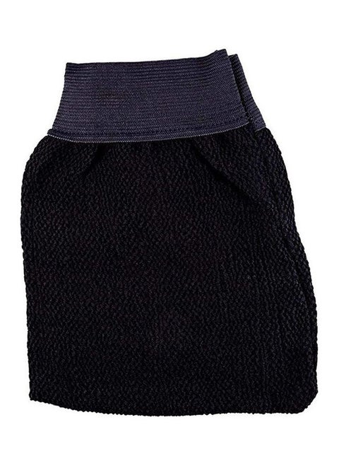 Moroccan Gloves Leefa Hammam Scrub Black