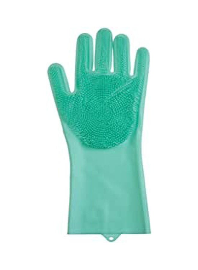Cleaning Gloves Set - 2 Pieces Green  - Image 1